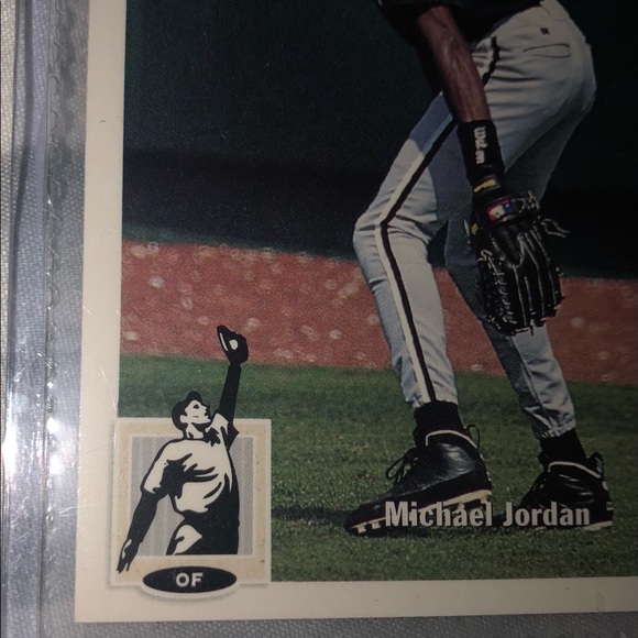 MLB NBA the goat Michael Jackson sap card Chicago - Picture 2 of 4
